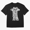 Messi grayscale Classic T-Shirt Follow FIFA World Cup 2026 USA Canada Mexico for Fans of Messi and Cristiano Ronaldo and England, France and Netherlands, Bringing Supporter Pride, Iconic Celebrations, Legendary Names and Global Match Day Energy;