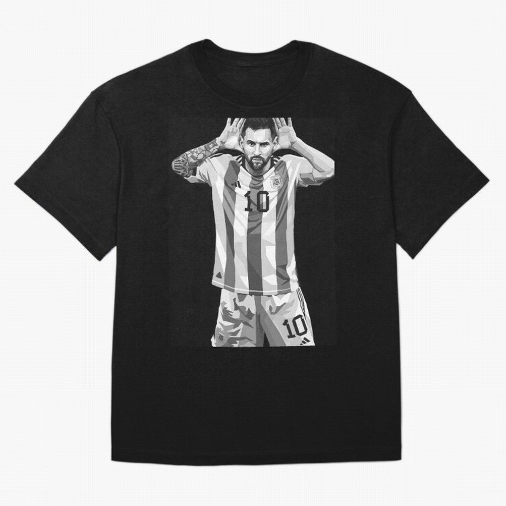 Messi grayscale Classic T-Shirt Follow FIFA World Cup 2026 USA Canada Mexico for Fans of Messi and Cristiano Ronaldo and England, France and Netherlands, Bringing Supporter Pride, Iconic Celebrations, Legendary Names and Global Match Day Energy;