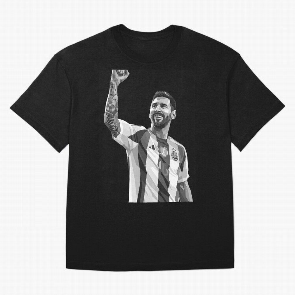 Messi grayscale Oversized T-Shirt Mark the FIFA World Cup 2026 Group Stage Journey through Cristiano Ronaldo, Haaland and CR7 Highlights, Brazil, Portugal and Argentina Pride, Vintage Soccer Flavor, Modern Football Stars, National Flags and Final