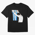 Lionel Messi holding his shirt, Argentina copa america Classic T-Shirt Celebrate Unforgettable Nights in Match Day Hype around FIFA World Cup 2026 USA Canada Mexico, Cristiano Ronaldo, France and Portugal, Football History, Final Match Energy,