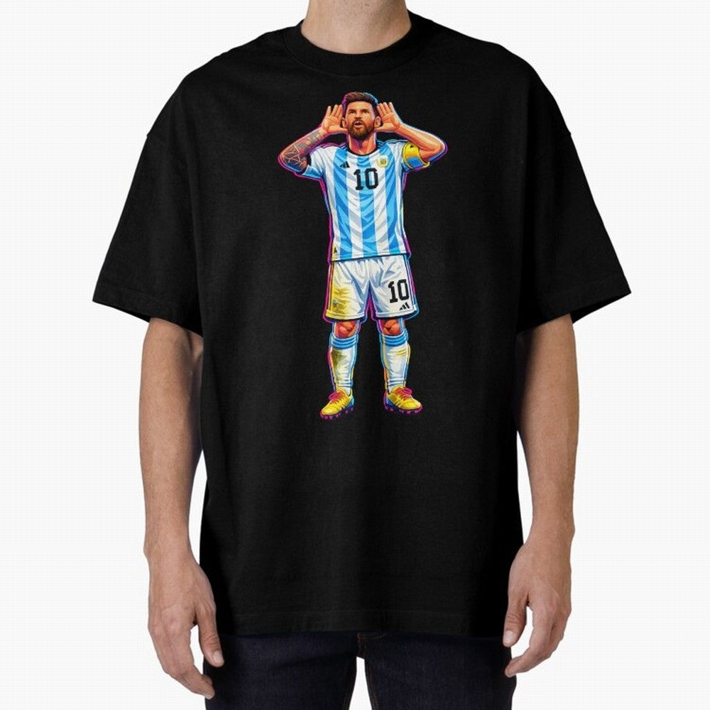 Messi Celebration Classic T-Shirt Bring a Champion Mindset to FIFA World Cup 2026 USA Canada Mexico Highlighting Neymar, Haaland and Cristiano Ronaldo, Spain and Netherlands Energy, Fan Favorite Moments, National Team Passion, Big Match Drama and