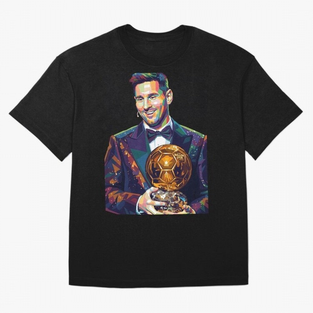 Messi Wpap Oversized T-Shirt Enjoy the Biggest Football Party of Global Football Passion for FIFA World Cup 2026 USA Canada Mexico, Highlighting Mbappe, Argentina, Vintage Soccer Flavor, Modern Football Stars, National Flags and Final Night