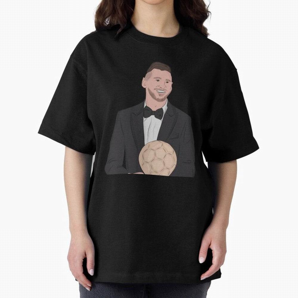 Lionel Messi 2023 Ballon d'Or Classic T-Shirt Wear the Spirit of FIFA World Cup 2026 Spirit, Highlighting England and Germany, CR7, Supporter Pride, Iconic Celebrations, Legendary Names and Global Match Day Energy; Ideal for Football Dads, Football