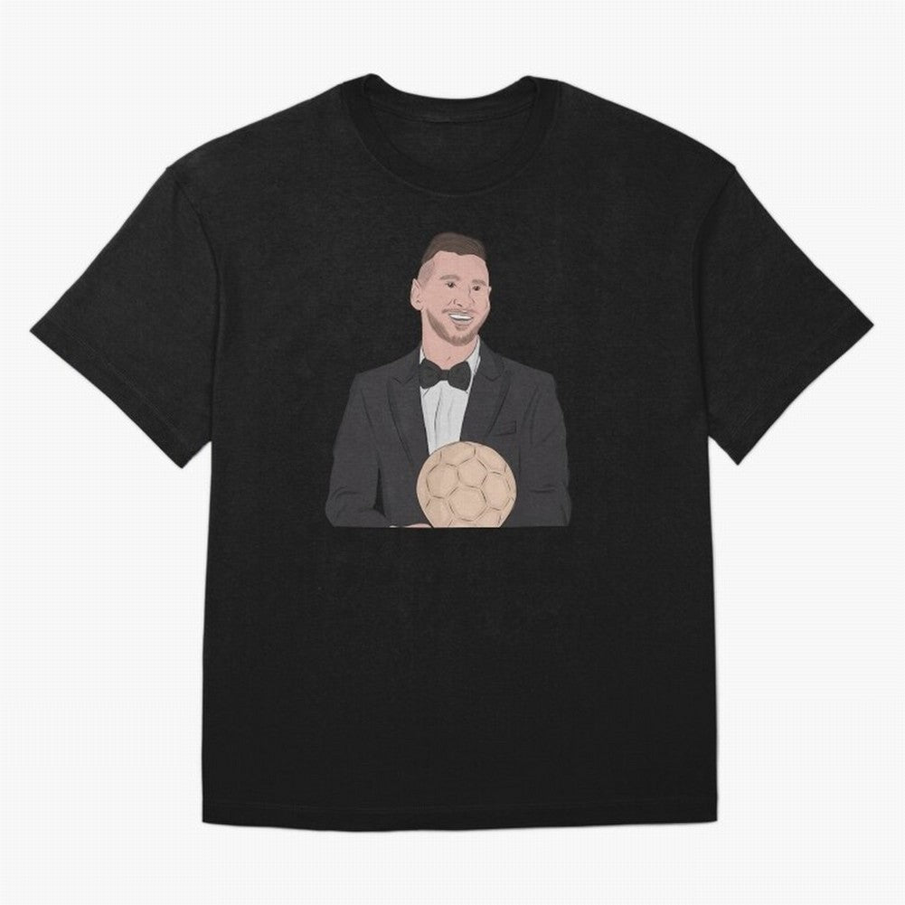 Lionel Messi 2023 Ballon d'Or Classic T-Shirt Wear the Spirit of FIFA World Cup 2026 Spirit, Highlighting England and Germany, CR7, Supporter Pride, Iconic Celebrations, Legendary Names and Global Match Day Energy; Ideal for Football Dads, Football