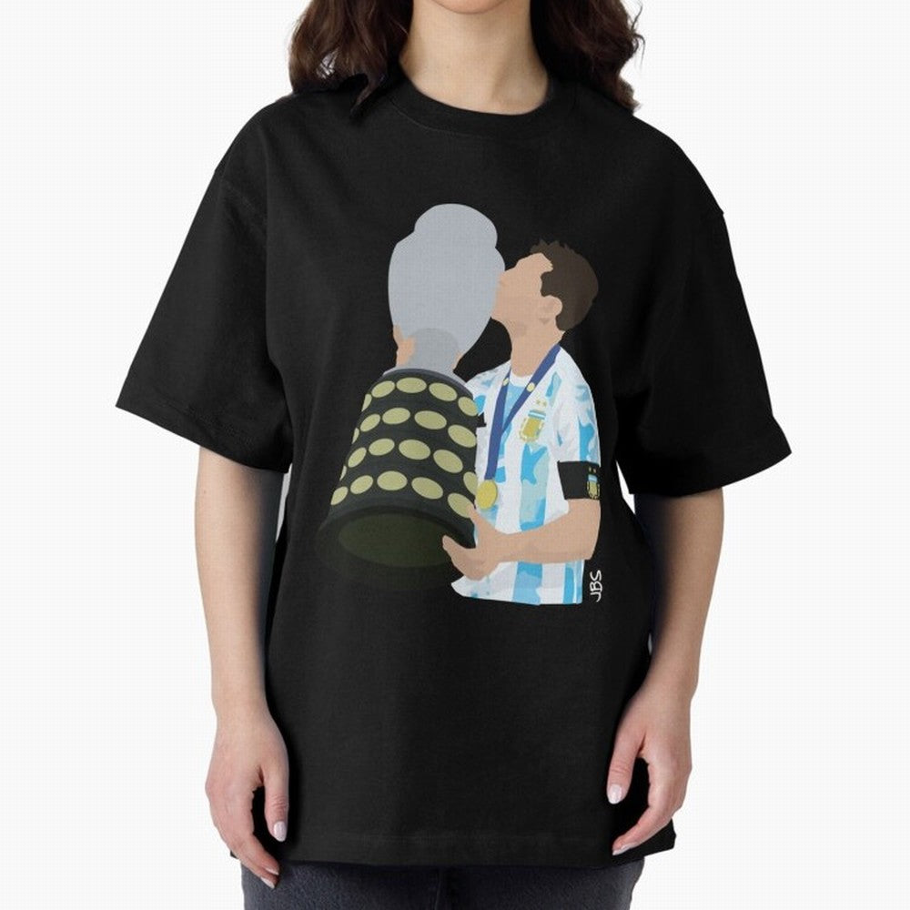 Lionel Messi Champion of America Classic T-Shirt Cheer for FIFA World Cup 2026 Spirit, Highlighting England, Messi, CR7 and Mbappe, Championship Spirit, Famous Goals, Roaring Crowds and International Football Unity; Perfect for Supporters Who Want