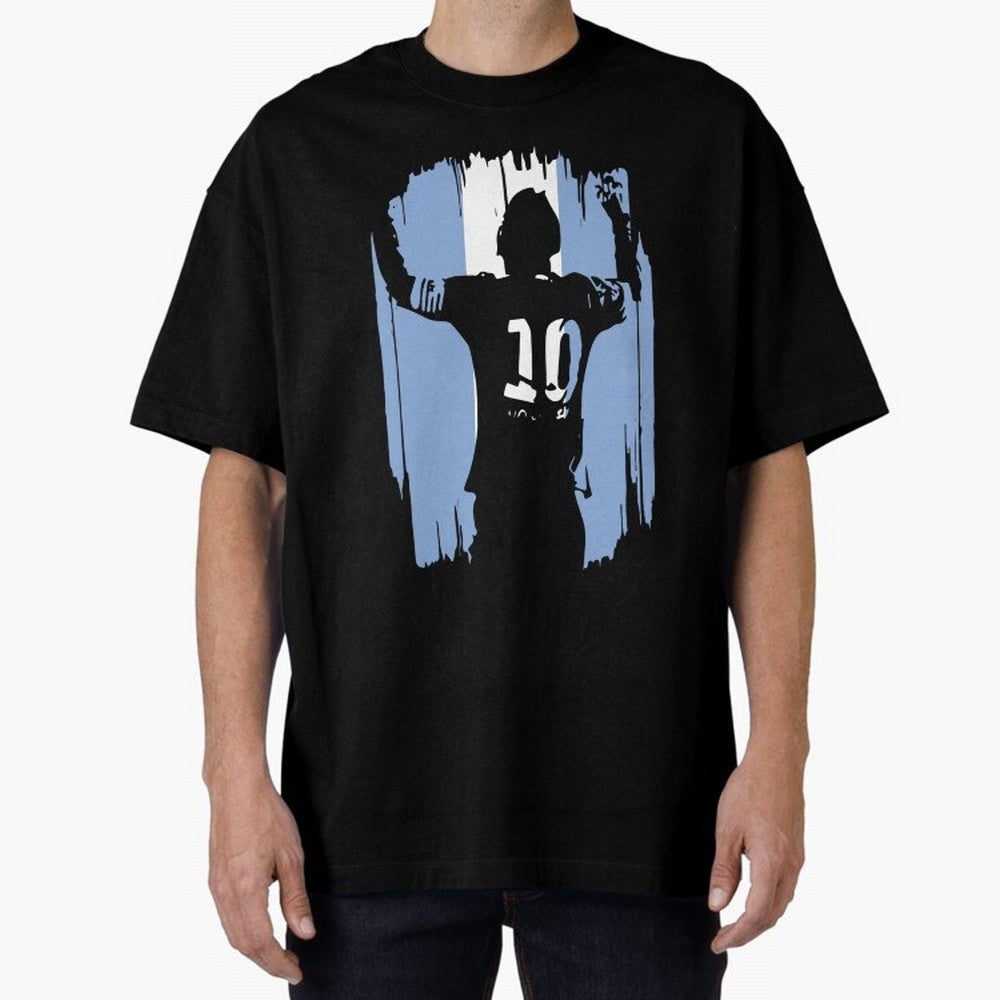 Argentina World Champs Messi Number Essential T-Shirt Celebrate Football Dreams Across FIFA World Cup 2026 USA Canada Mexico Inspired by Mbappe, England, France and Netherlands Energy, Supporter Pride, Iconic Celebrations, Legendary Names and