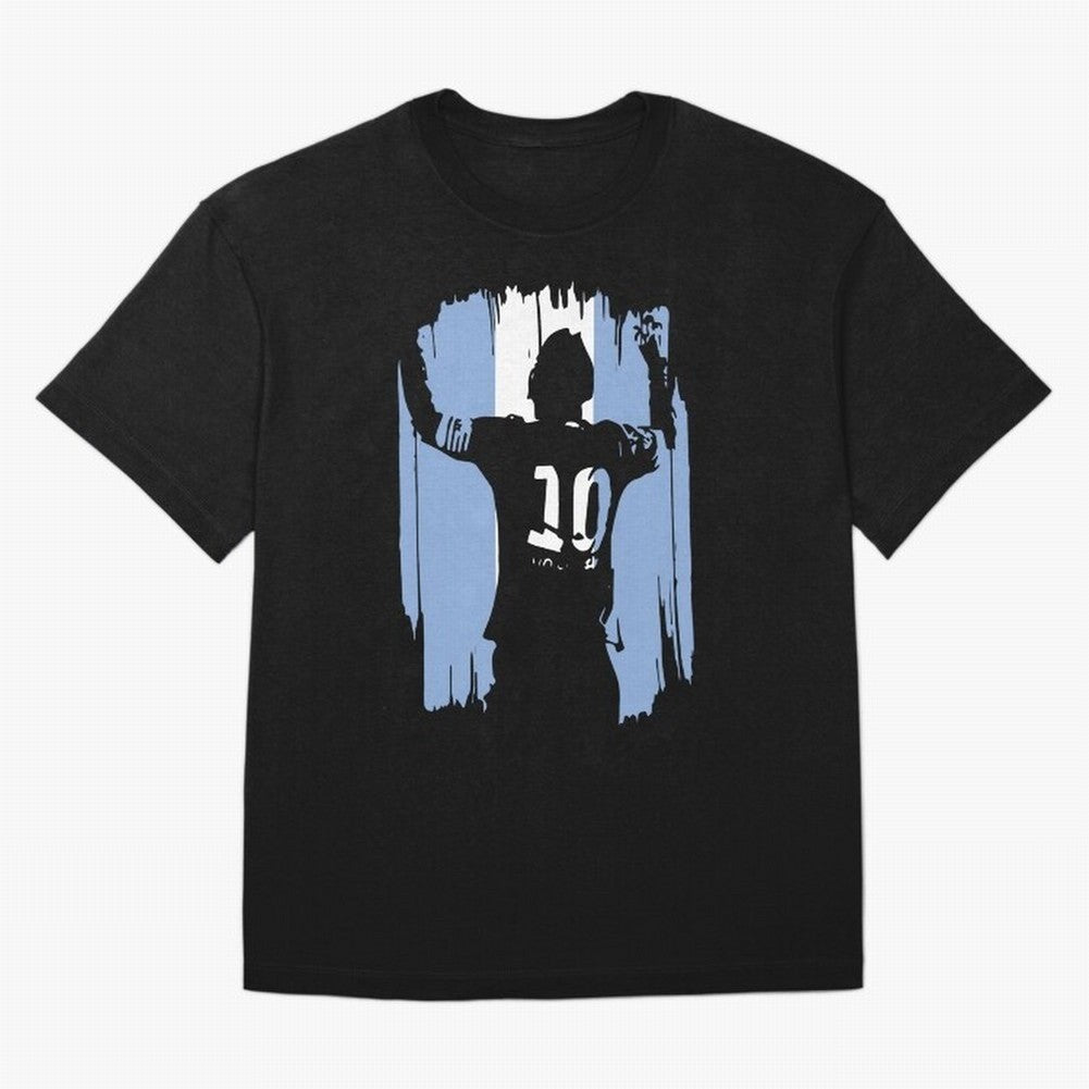 Argentina World Champs Messi Number Essential T-Shirt Celebrate Football Dreams Across FIFA World Cup 2026 USA Canada Mexico Inspired by Mbappe, England, France and Netherlands Energy, Supporter Pride, Iconic Celebrations, Legendary Names and