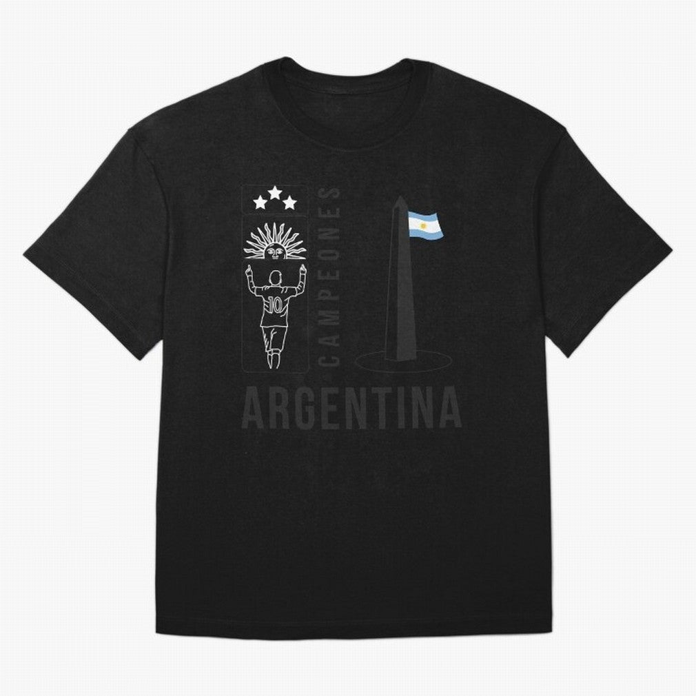 Argentina Campeon Classic T-Shirt Honor Global Football Passion for FIFA World Cup 2026 USA Canada Mexico, Built around Cristiano Ronaldo, France, Tournament Hype, Historic Matchups, Family Viewing Parties and Global Sports Pride; Ideal for
