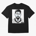 Lionel Messi Oversized T-Shirt Turn Up for Global Football Passion for FIFA World Cup 2026 Group Stage, Filled with Cristiano Ronaldo, Spain and Netherlands, Worldwide Fan Energy, Dramatic Goals, Stadium Lights and Championship Celebrations;