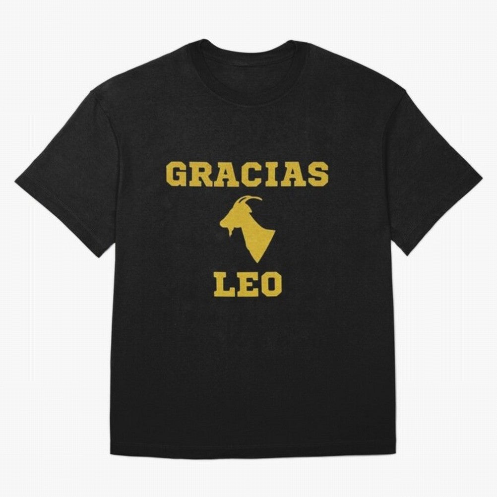 Gracias Leo| Perfect Gift For you and friends Classic T-Shirt Remember FIFA World Cup 2026 Connected to Messi and Cristiano Ronaldo, Spain and Netherlands Energy, Match Day Excitement, Supporter Culture, Golden Goals and Global Football Passion;