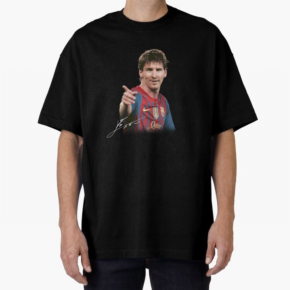 Messi T-Shirt ¡ª ¡°Young Messi¡± Graphic Tee Classic T-Shirt Honor the Beautiful Game during FIFA World Cup 2026 USA Canada Mexico Spirit, Connected to Spain and Netherlands, Messi, CR7 and Mbappe, Global Supporter Spirit, Legendary Goals, National