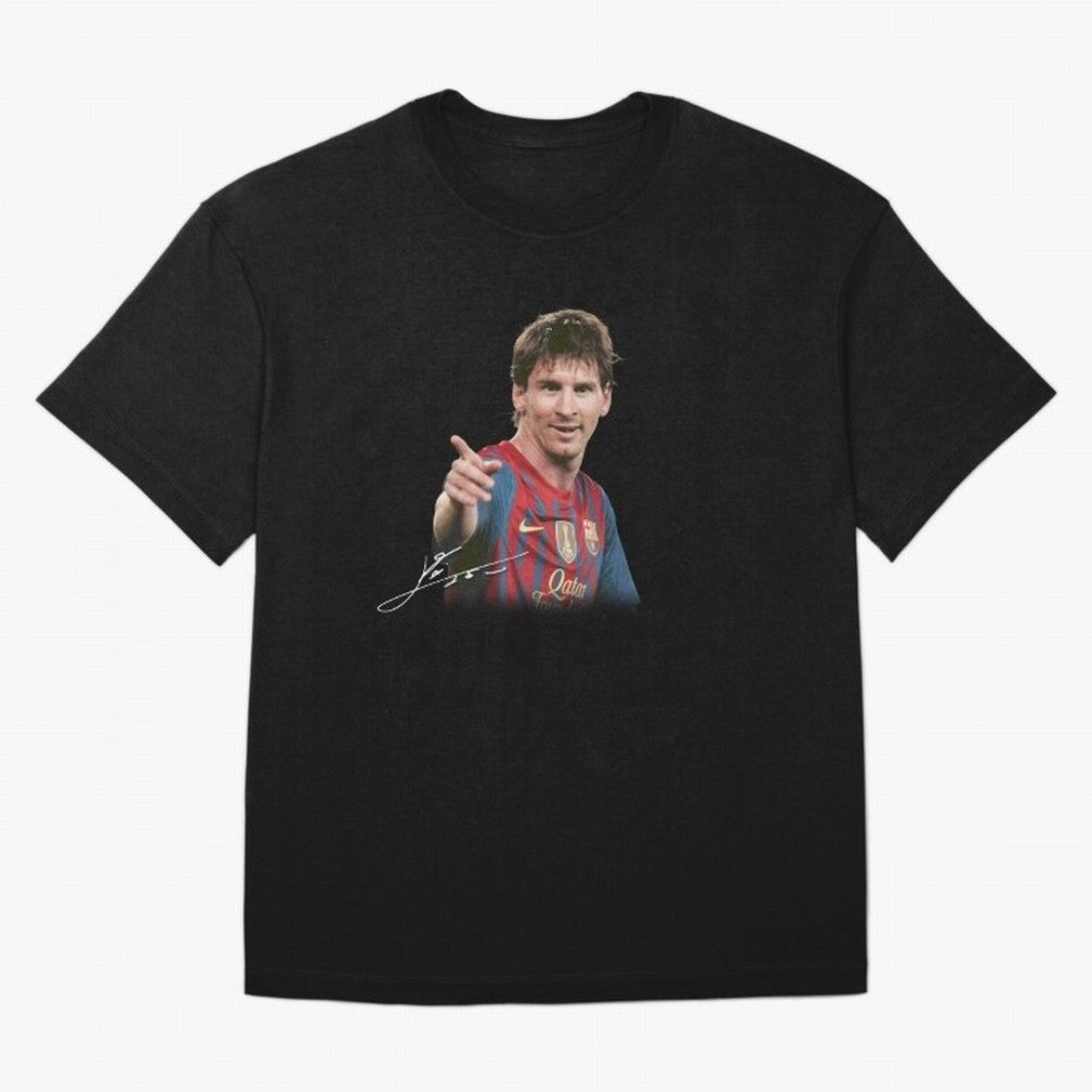 Messi T-Shirt ¡ª ¡°Young Messi¡± Graphic Tee Classic T-Shirt Honor the Beautiful Game during FIFA World Cup 2026 USA Canada Mexico Spirit, Connected to Spain and Netherlands, Messi, CR7 and Mbappe, Global Supporter Spirit, Legendary Goals, National