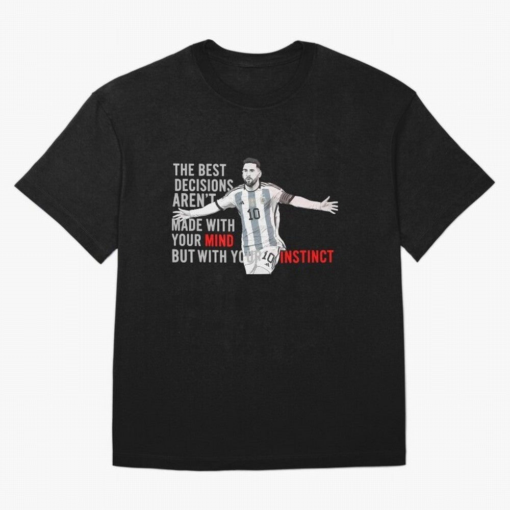 Messi Instinct Oversized T-Shirt Bring Match Day Fire to Global Football Passion for FIFA World Cup 2026 USA Canada Mexico, Built around CR7, England and Germany, Global Supporter Spirit, Legendary Goals, National Colors and Tournament Celebration;