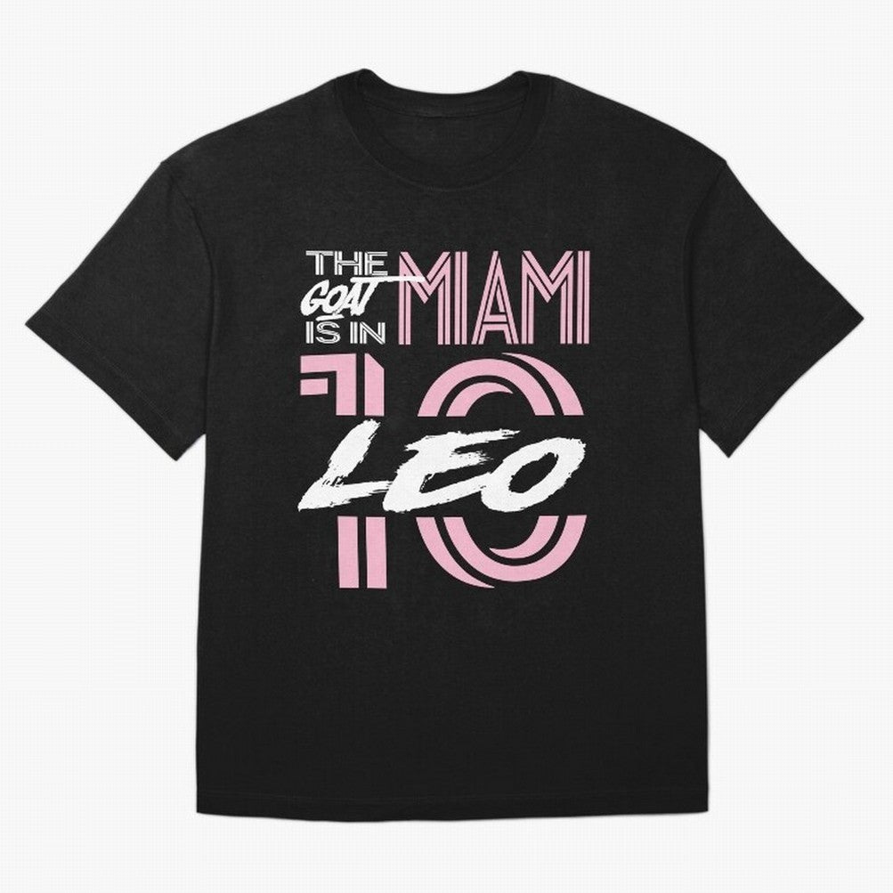 Leo the Goat Is In Miami Classic T-Shirt Carry National Pride through FIFA World Cup 2026 Group Stage Spirit, Capturing Brazil, Messi, Neymar and Mbappe, Fan Favorite Moments, National Team Passion, Big Match Drama and Soccer History; Ideal for