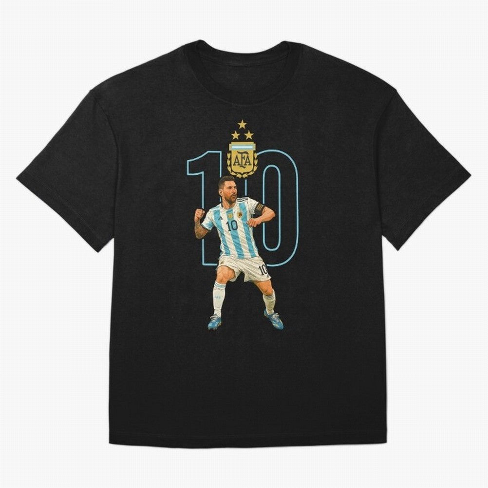10 MESSI Classic T-Shirt Capture FIFA World Cup 2026 Group Stage for Fans of Haaland and Mbappe and France, Bringing Sports Nostalgia, International Competition, Famous Players and Unforgettable Victories; Made for Collectors Who Enjoy Iconic
