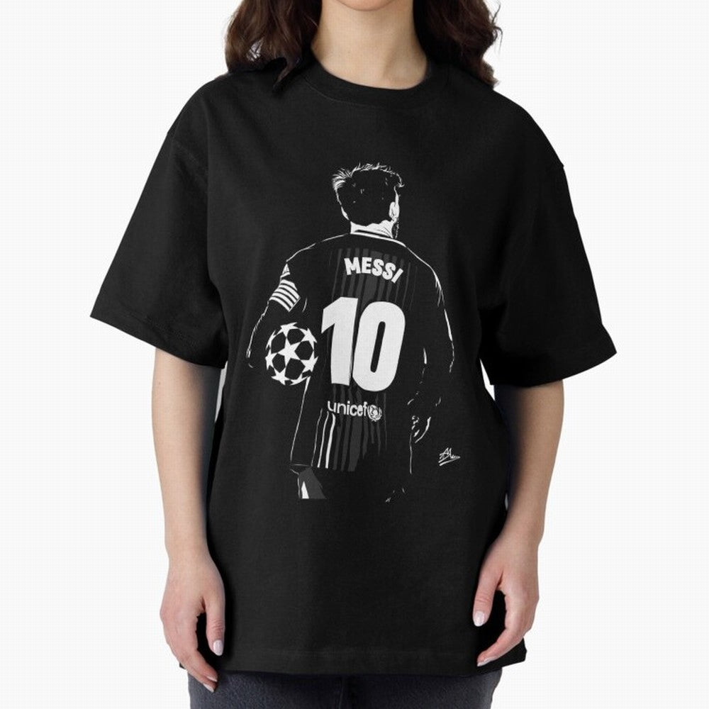 Lionel Messi Oversized T-Shirt Join the FIFA World Cup 2026 Group Stage Journey through Mbappe Highlights, Argentina, France and Brazil Pride, Fan Favorite Moments, National Team Passion, Big Match Drama and Soccer History; Created for Match Day