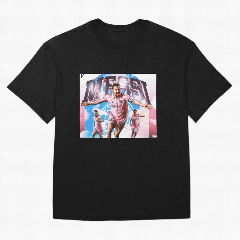 Inter Miami Messi Oversized T-Shirt Bring a Vintage Feel to FIFA World Cup 2026 Group Stage for Fans of Messi, CR7 and Mbappe and Argentina and Brazil, Bringing Champion Mindset, Group Stage Buzz, Knockout Tension and Passionate Fan Culture; Ideal