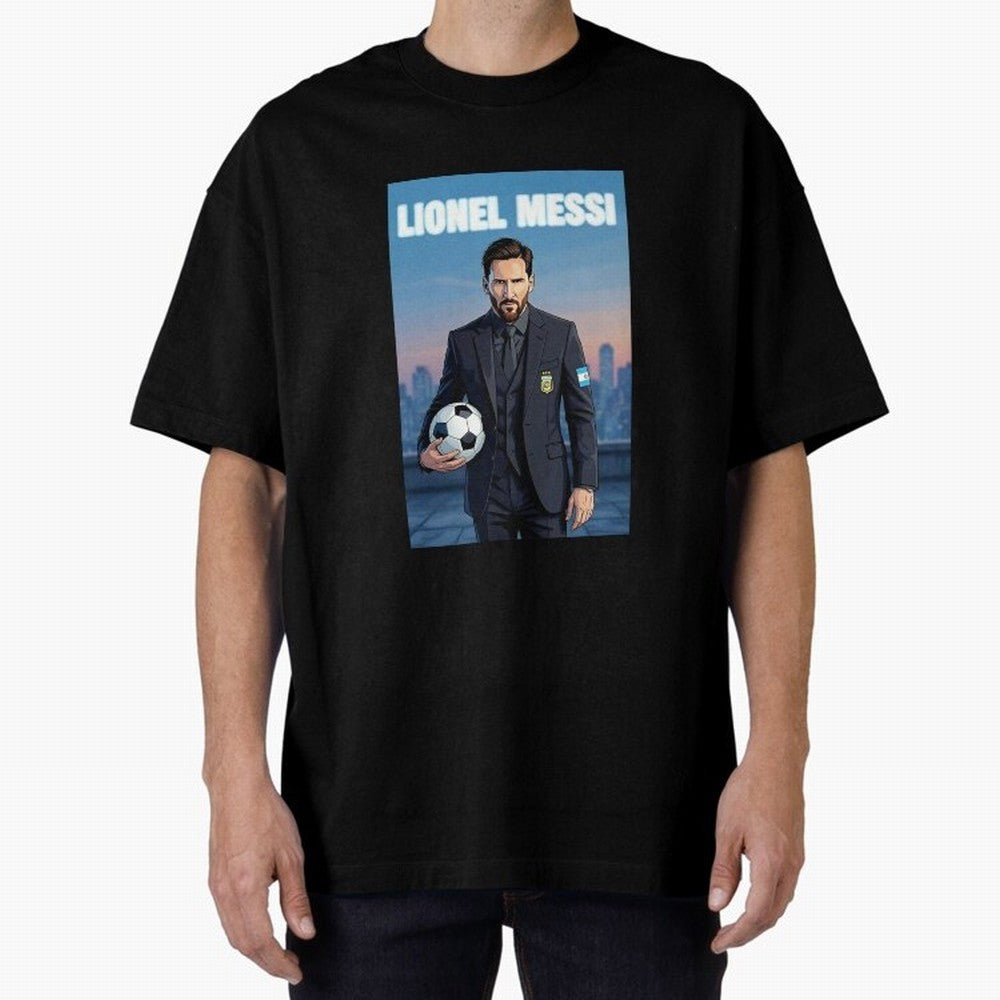 Lionel Messi Classic T-Shirt Join FIFA World Cup 2026 USA Canada Mexico Spirit, with Portugal, Spain and Germany, Neymar, Vintage Soccer Flavor, Modern Football Stars, National Flags and Final Night Emotion; Created for Match Day Parties, Soccer