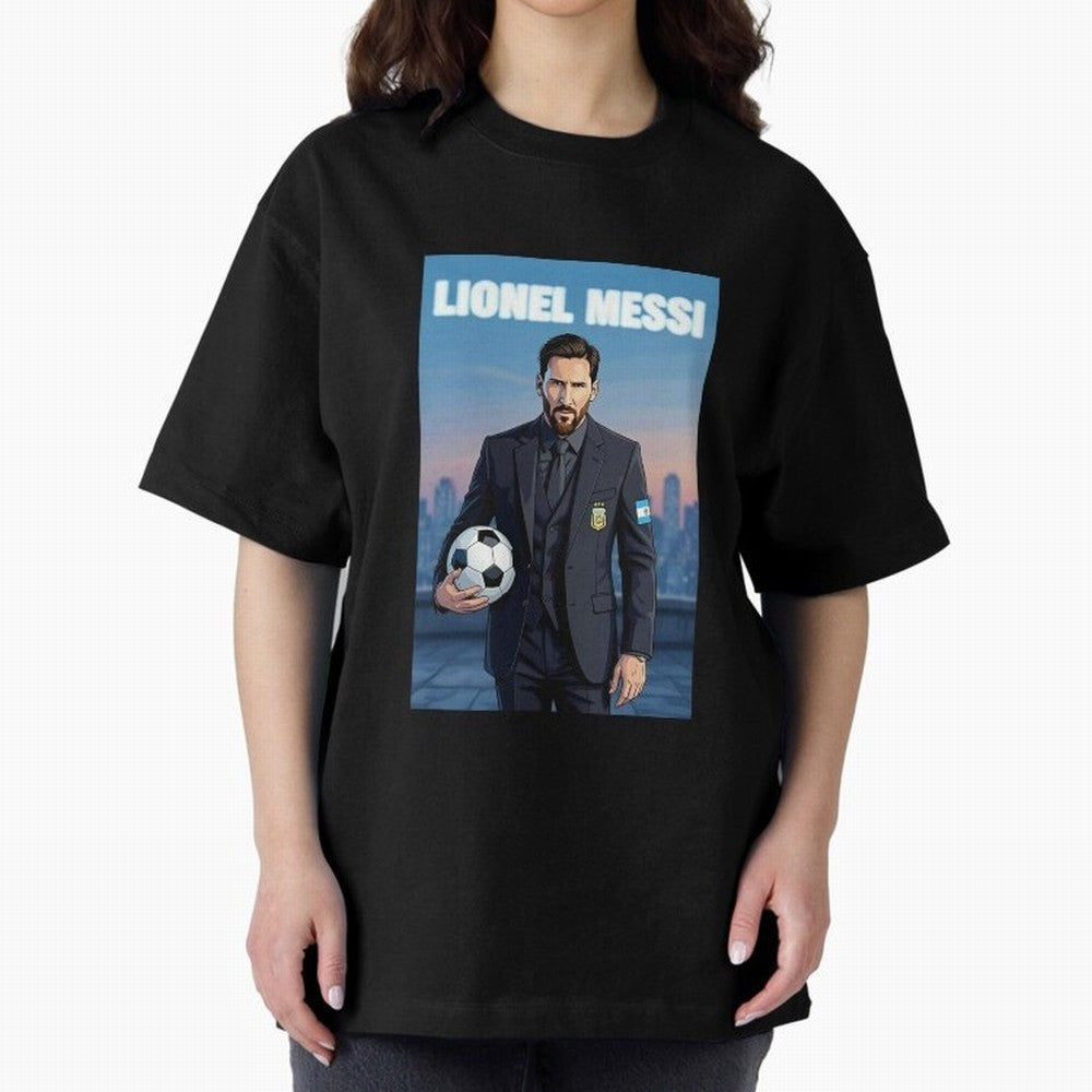 Lionel Messi Classic T-Shirt Join FIFA World Cup 2026 USA Canada Mexico Spirit, with Portugal, Spain and Germany, Neymar, Vintage Soccer Flavor, Modern Football Stars, National Flags and Final Night Emotion; Created for Match Day Parties, Soccer