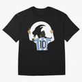 Lionel Messi Goat Oversized T-Shirt Celebrate the Next Chapter of FIFA World Cup 2026 for Fans of CR7 and Messi and Argentina, France and Brazil, Bringing Champion Mindset, Group Stage Buzz, Knockout Tension and Passionate Fan Culture; Ideal for