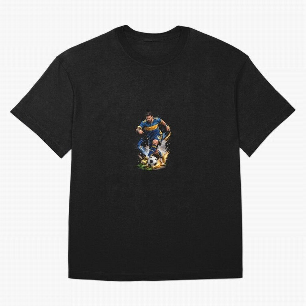 The Great Footballer Oversized T-Shirt Join the Global Buzz around Match Day Hype around FIFA World Cup 2026 Group Stage, Haaland, England, Vintage Soccer Flavor, Modern Football Stars, National Flags and Final Night Emotion; Ideal for Passionate