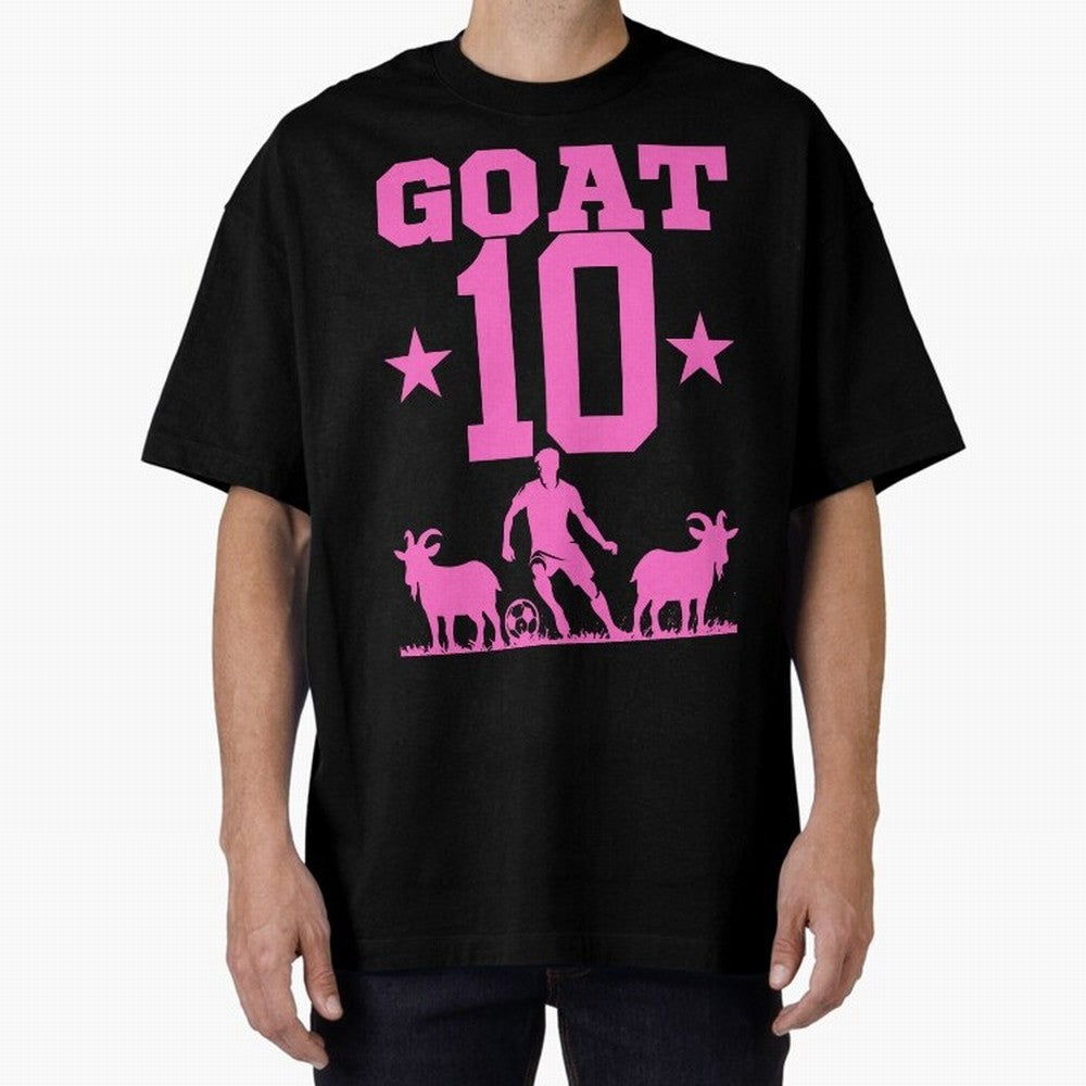 The Goat 10 Miami Champion Classic T-Shirt Show Up for the Glory of FIFA World Cup 2026 for Fans of Messi and Cristiano Ronaldo and Brazil, Bringing Sports Nostalgia, International Competition, Famous Players and Unforgettable Victories; Perfect