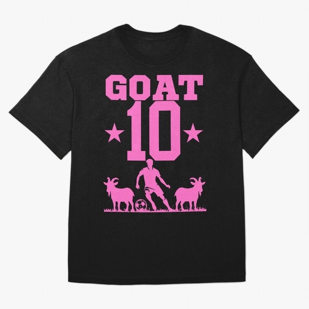 The Goat 10 Miami Champion Classic T-Shirt Show Up for the Glory of FIFA World Cup 2026 for Fans of Messi and Cristiano Ronaldo and Brazil, Bringing Sports Nostalgia, International Competition, Famous Players and Unforgettable Victories; Perfect