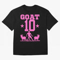 The Goat 10 Miami Champion Classic T-Shirt Show Up for the Glory of FIFA World Cup 2026 for Fans of Messi and Cristiano Ronaldo and Brazil, Bringing Sports Nostalgia, International Competition, Famous Players and Unforgettable Victories; Perfect