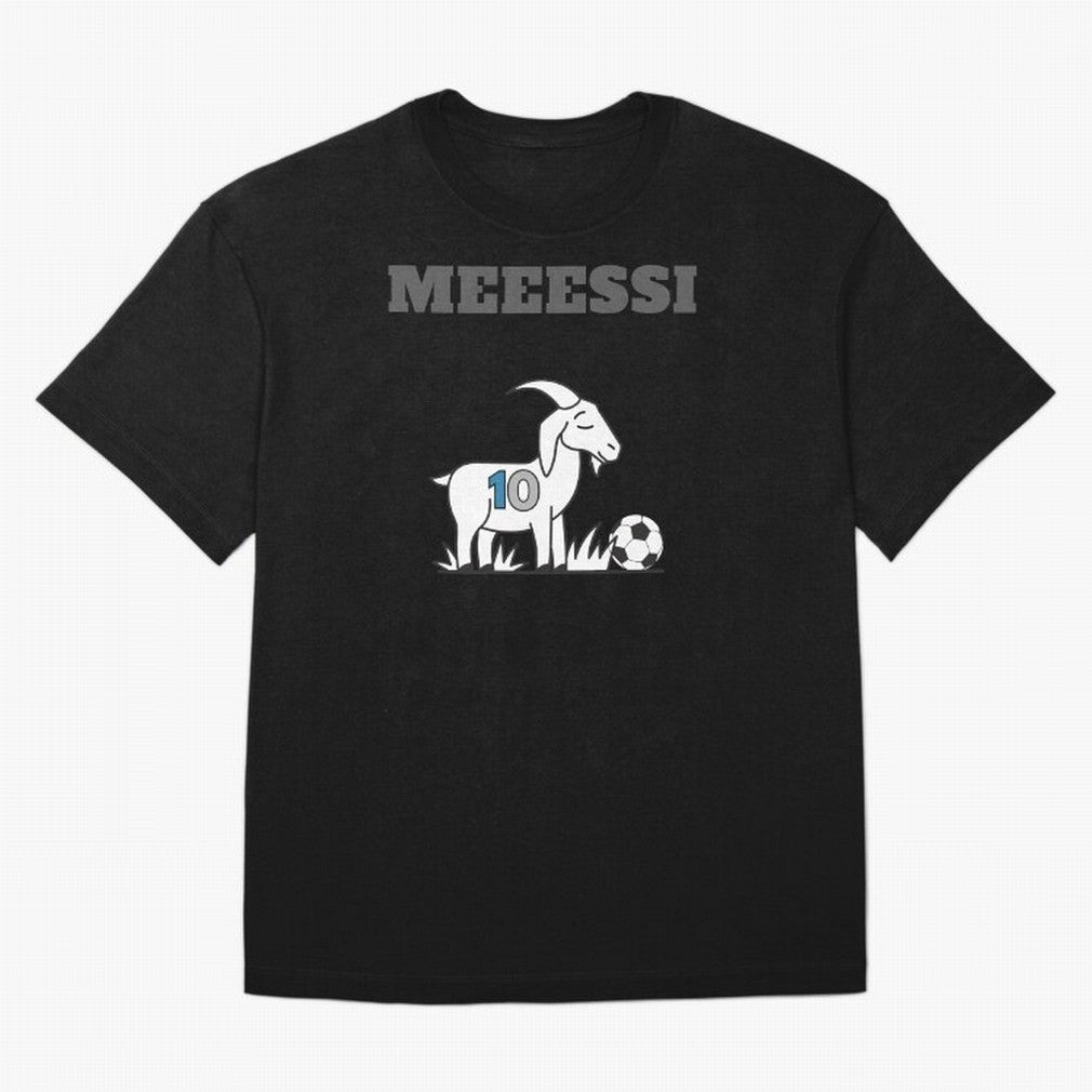Lionel Messi GOAT Classic T-Shirt Bring Champion Energy into Global Football Passion for FIFA World Cup 2026 Group Stage, with Haaland and Mbappe, Portugal, Spain and Germany, Goal Celebration Energy, Supporter Heritage, Football Icons and