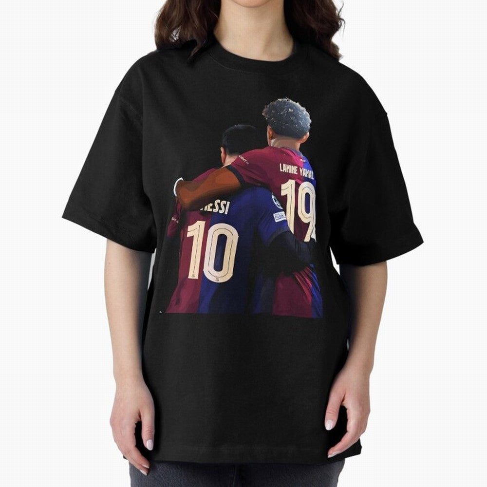 Lionel Messi and Foster child Classic T-Shirt Step into the FIFA World Cup 2026 Group Stage Journey through CR7 Highlights, England Pride, Championship Spirit, Famous Goals, Roaring Crowds and International Football Unity; Ideal for Fans Who Follow