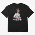 Lionel Messi Oversized T-Shirt Show Your Love for Global Football Passion for FIFA World Cup 2026, Made for Haaland and Mbappe, Argentina and Brazil, Tournament Hype, Historic Matchups, Family Viewing Parties and Global Sports Pride; Perfect for
