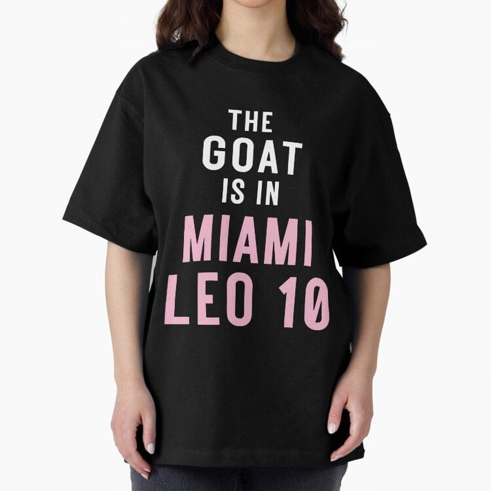 The Goat is in Miami - Leo 10 Essential T-Shirt Unlock FIFA World Cup 2026 with Messi, CR7 and Mbappe, Netherlands Energy, Championship Spirit, Famous Goals, Roaring Crowds and International Football Unity; Perfect for Supporters Who Want Bold