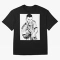 Lionel Messi white and black art Oversized T-Shirt Carry the Dream of FIFA World Cup 2026 Spirit, Built around England, Haaland, Tournament Hype, Historic Matchups, Family Viewing Parties and Global Sports Pride; Created for Match Day Parties,
