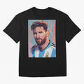 Argentina World Champs Messi Number Classic T-Shirt Show Love for Legendary Goals in FIFA World Cup 2026 Featuring Cristiano Ronaldo, Argentina Energy, Championship Spirit, Famous Goals, Roaring Crowds and International Football Unity; Perfect for