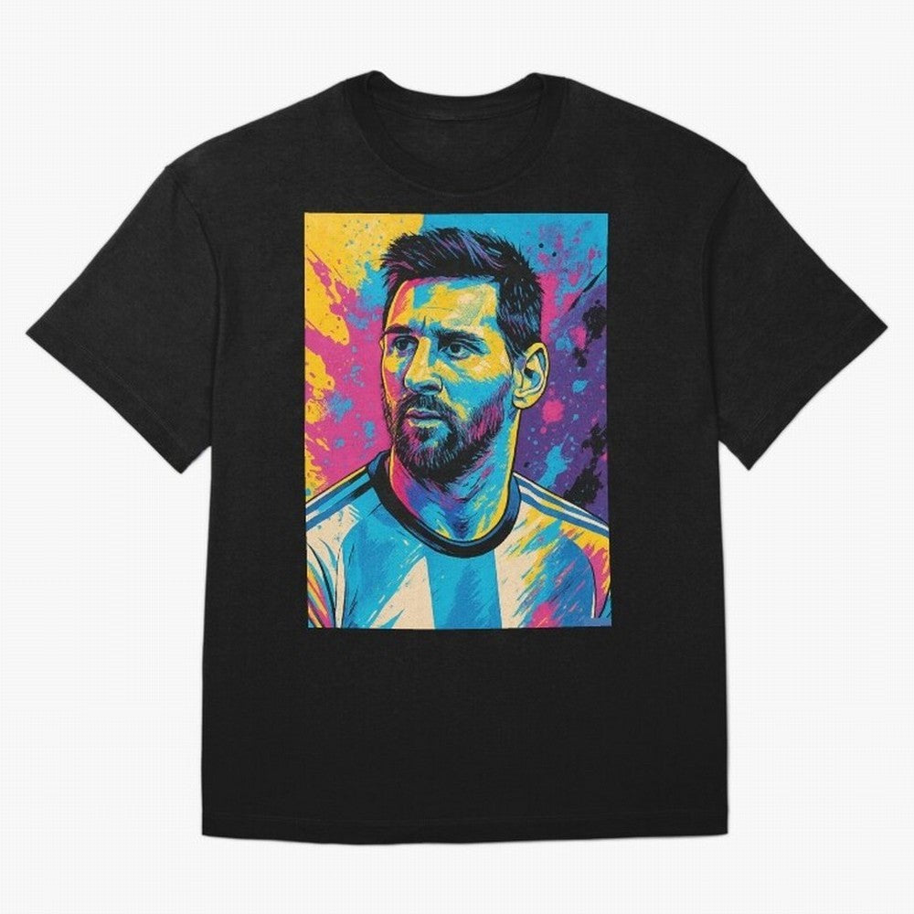 Argentina World Champs Messi Number Oversized T-Shirt Celebrate Match Day Hype around FIFA World Cup 2026 USA Canada Mexico, CR7 and Messi, England and Germany, Champion Mindset, Group Stage Buzz, Knockout Tension and Passionate Fan Culture; Great