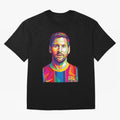 Messi wpap pop art Classic T-Shirt Bring Legendary Rivalry Energy to FIFA World Cup 2026 Group Stage Spirit, Connected to Portugal, Messi and Cristiano Ronaldo, Match Day Excitement, Supporter Culture, Golden Goals and Global Football Passion;