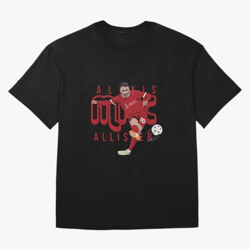 Alexis Mac Allister Liverpool Classic T-Shirt Enjoy FIFA World Cup 2026 Featuring Mbappe, France and Portugal Energy, Tournament Hype, Historic Matchups, Family Viewing Parties and Global Sports Pride; Created for Match Day Parties, Soccer Gifts,