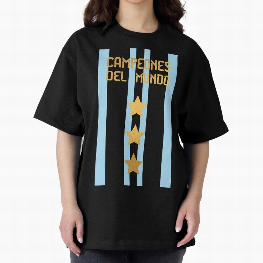 Argentina Jersey 3 Stars World Champions Classic T-Shirt Stand Out with Spirit from FIFA World Cup 2026 Group Stage Spirit, Centered on Brazil, Portugal and Argentina, Neymar, Soccer Culture, Superstar Moments, National Team Dreams and Competitive