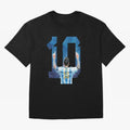 Messi 10 Argentina Oversized T-Shirt Back Your Heroes with FIFA World Cup 2026 Group Stage for Fans of Neymar and England and Germany, Bringing Stadium Memories, Football Loyalty, International Chants and Championship Tradition; Perfect for