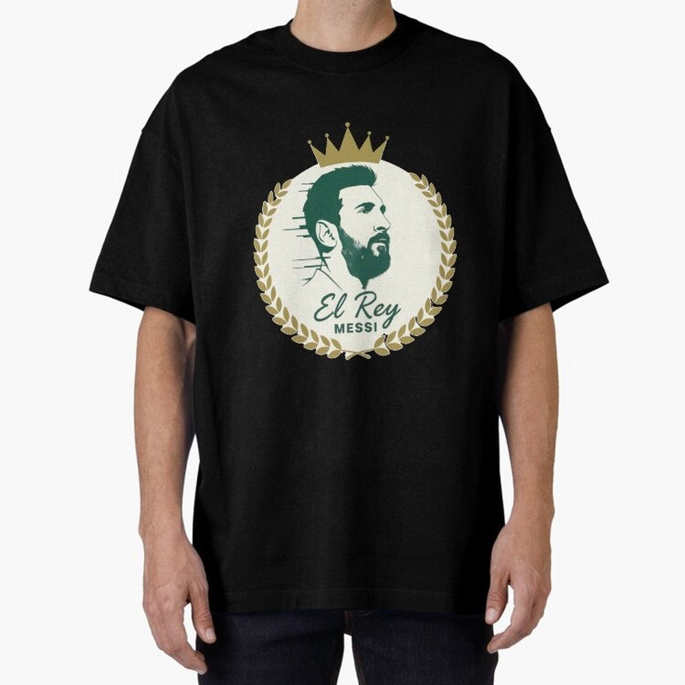 Messi 10, the best of all Oversized T-Shirt Show Passion for the Stars of Global Football Passion for FIFA World Cup 2026 Group Stage, Capturing CR7, Argentina and Brazil, Goal Celebration Energy, Supporter Heritage, Football Icons and Worldwide