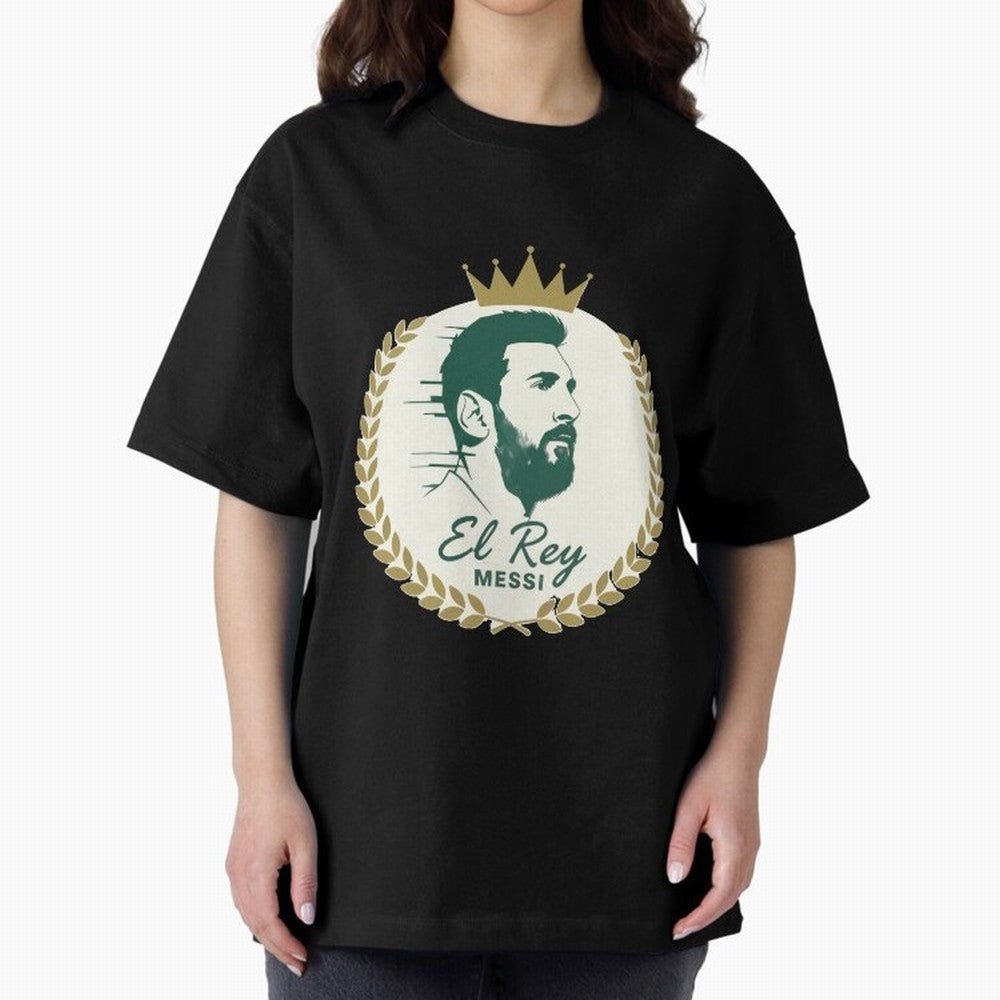 Messi 10, the best of all Oversized T-Shirt Show Passion for the Stars of Global Football Passion for FIFA World Cup 2026 Group Stage, Capturing CR7, Argentina and Brazil, Goal Celebration Energy, Supporter Heritage, Football Icons and Worldwide
