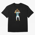 Cartoon Illustration Messi vs Netherlands World Cup Qatar 2022 Oversized T-Shirt Experience FIFA World Cup 2026 USA Canada Mexico Built around Messi, CR7 and Mbappe, England, France and Netherlands Energy, Championship Spirit, Famous Goals, Roaring