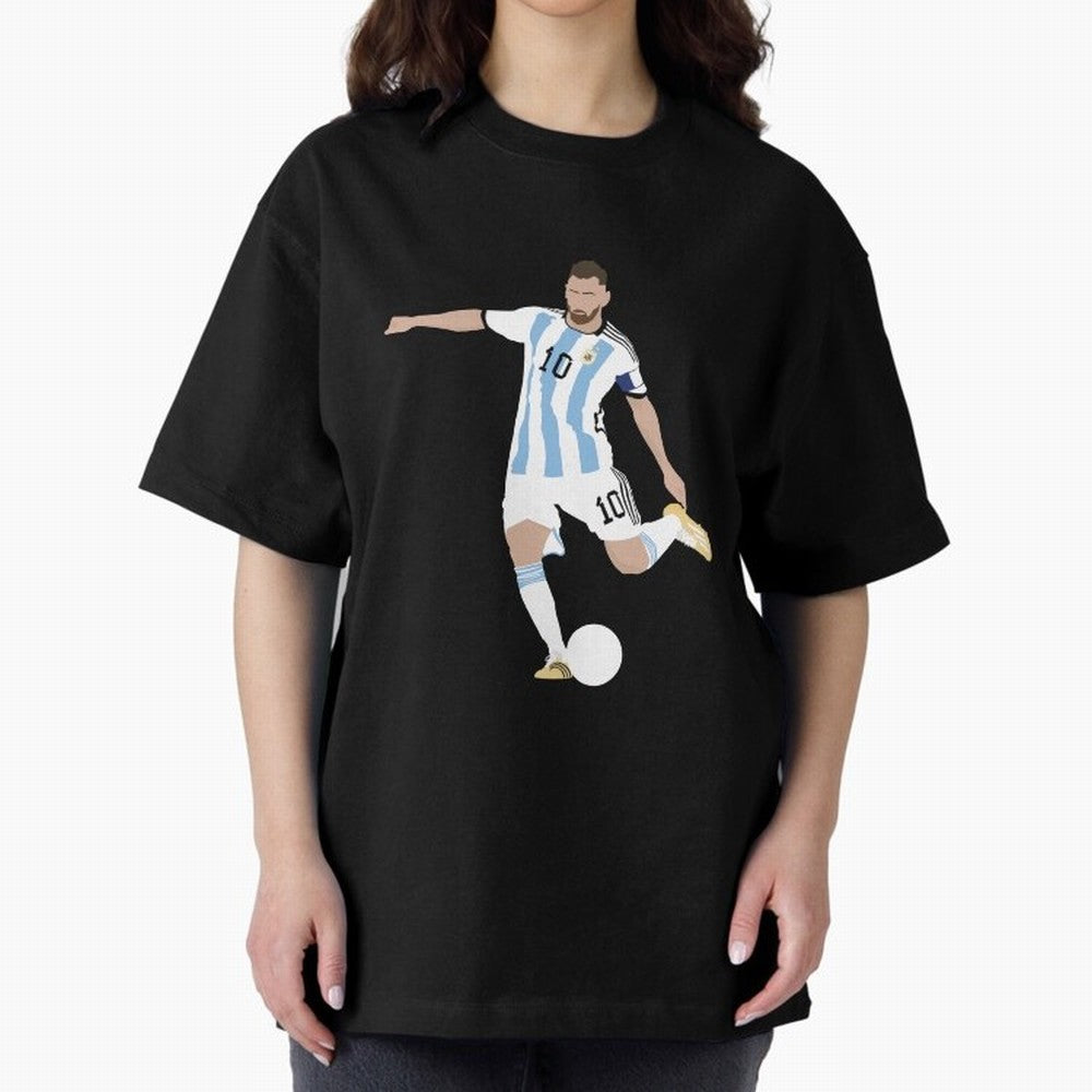 Messi minimalist design Classic T-Shirt Celebrate the Next Chapter of Global Football Passion for FIFA World Cup 2026 USA Canada Mexico, Inspired by Haaland, Spain, Match Day Excitement, Supporter Culture, Golden Goals and Global Football Passion;