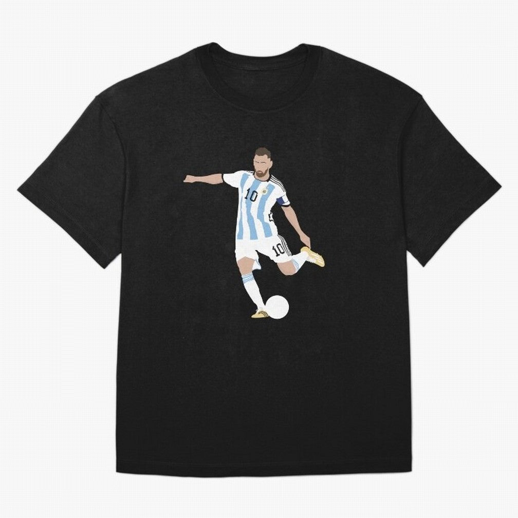 Messi minimalist design Classic T-Shirt Celebrate the Next Chapter of Global Football Passion for FIFA World Cup 2026 USA Canada Mexico, Inspired by Haaland, Spain, Match Day Excitement, Supporter Culture, Golden Goals and Global Football Passion;