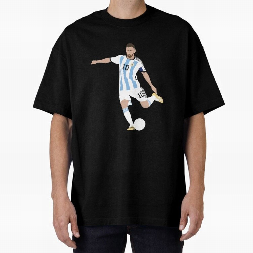 Messi minimalist design Classic T-Shirt Celebrate the Next Chapter of Global Football Passion for FIFA World Cup 2026 USA Canada Mexico, Inspired by Haaland, Spain, Match Day Excitement, Supporter Culture, Golden Goals and Global Football Passion;