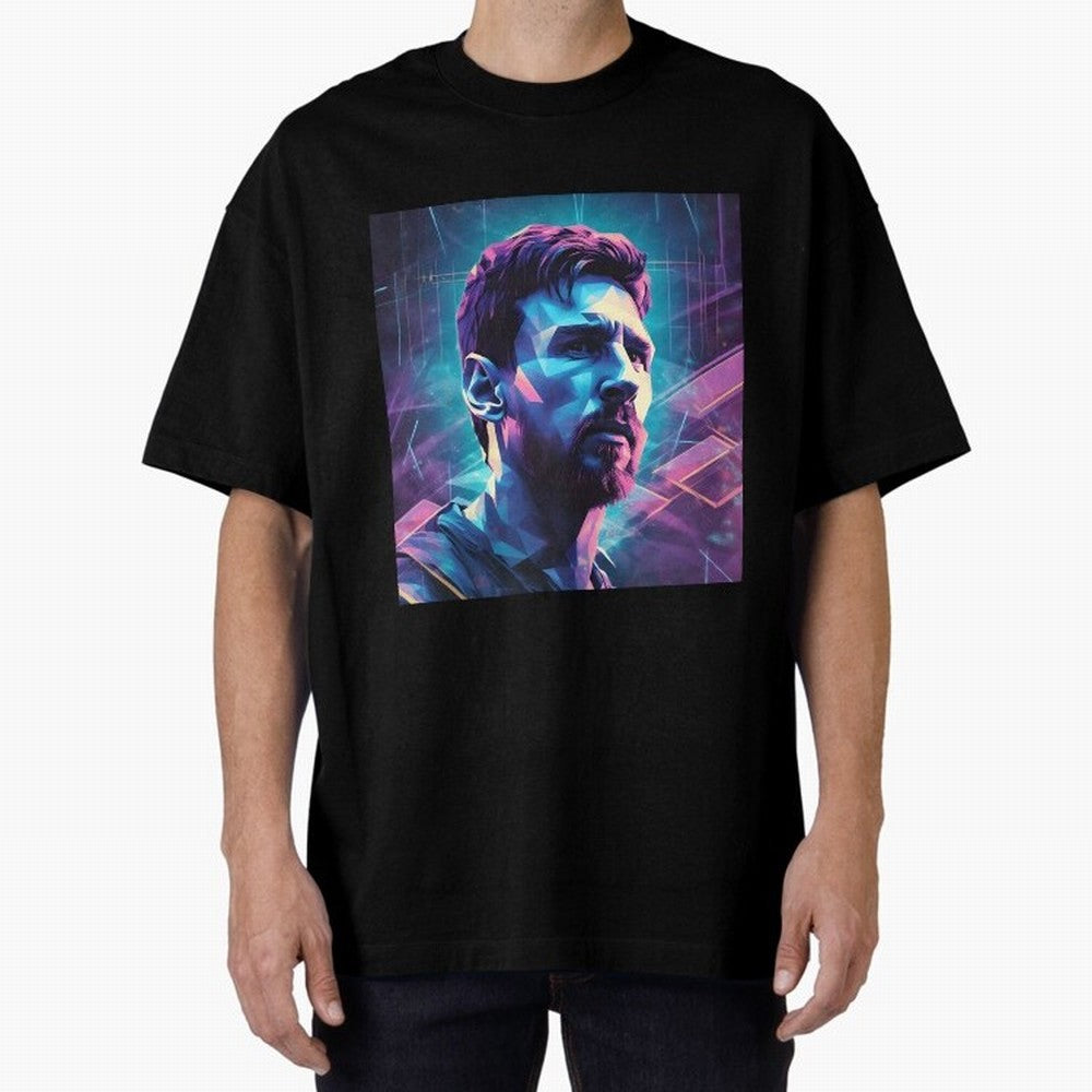 Lionel Messi is going to MLS club Inter Miami Oversized T-Shirt Share the Excitement of FIFA World Cup 2026 Group Stage for Fans of Haaland and Mbappe and Spain and Netherlands, Bringing Fan Favorite Moments, National Team Passion, Big Match Drama