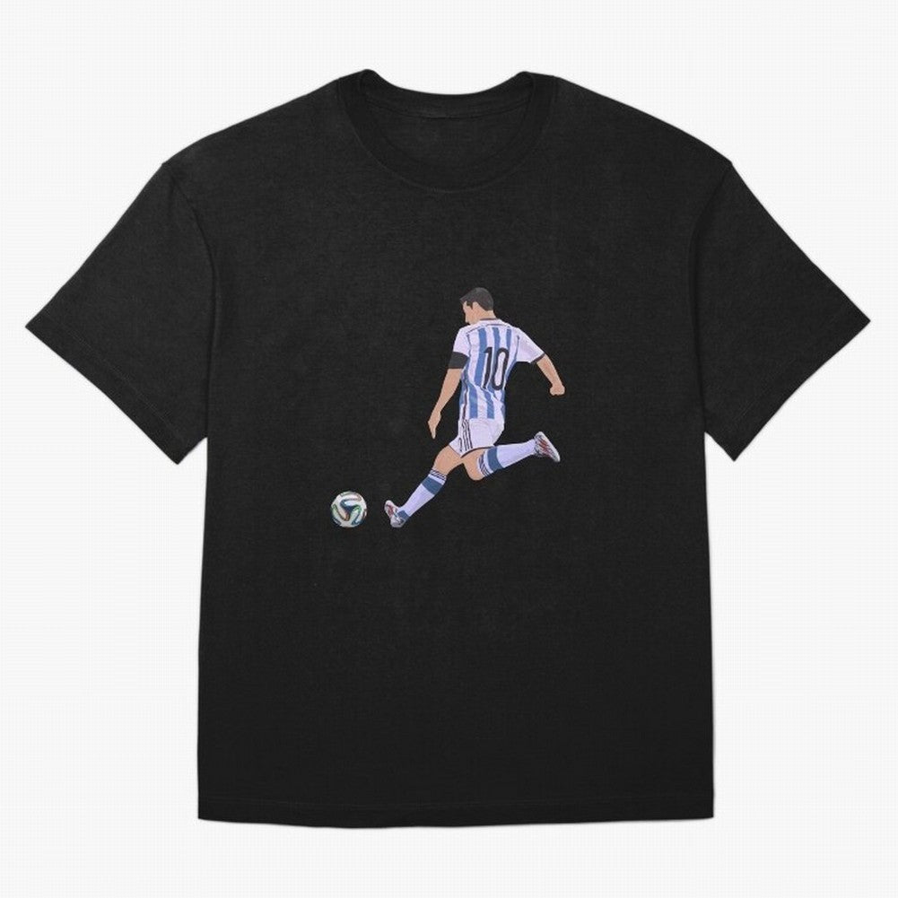 Messi Oversized T-Shirt Celebrate Football Dreams Across FIFA World Cup 2026 Group Stage Celebrating Neymar, Haaland and Cristiano Ronaldo, Brazil, Portugal and Argentina Energy, Football Festival Excitement, Trophy Ambitions, Country Rivalries and