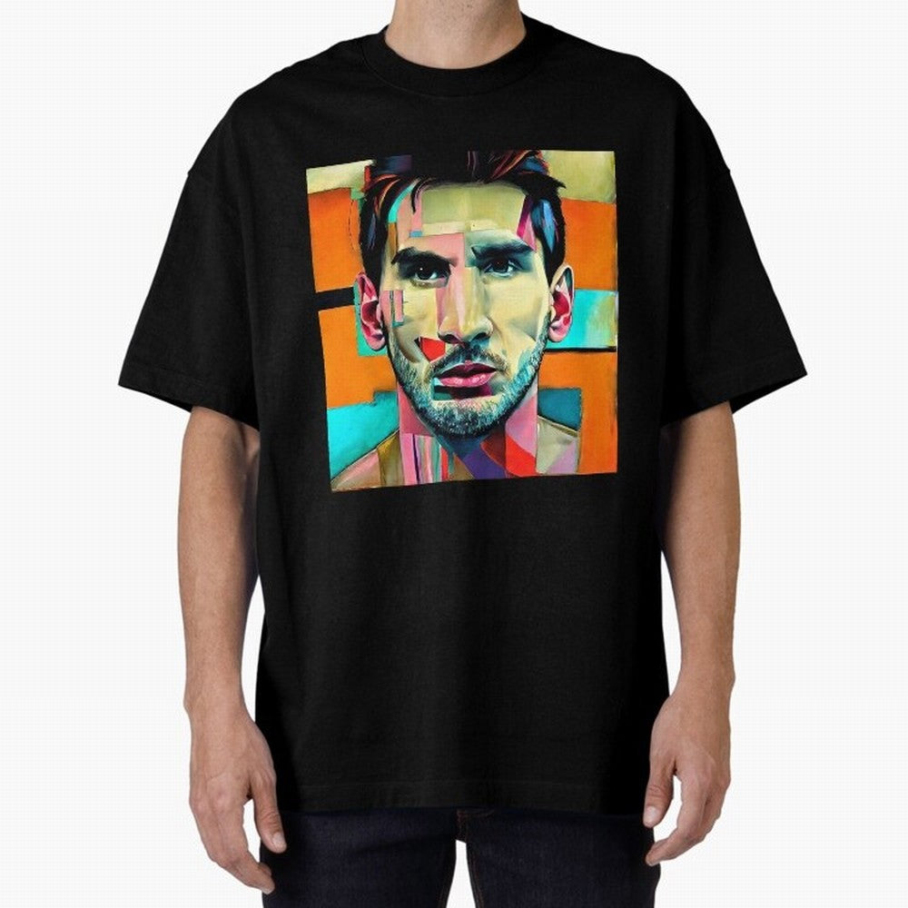 Messi on modern art Classic T-Shirt Keep Football History Alive during FIFA World Cup 2026 Group Stage Spirit, Connected to England and Germany, CR7 and Messi, Football Festival Excitement, Trophy Ambitions, Country Rivalries and Star Player Buzz;