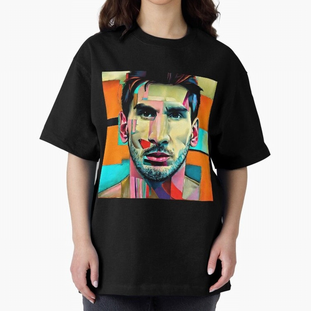 Messi on modern art Classic T-Shirt Keep Football History Alive during FIFA World Cup 2026 Group Stage Spirit, Connected to England and Germany, CR7 and Messi, Football Festival Excitement, Trophy Ambitions, Country Rivalries and Star Player Buzz;