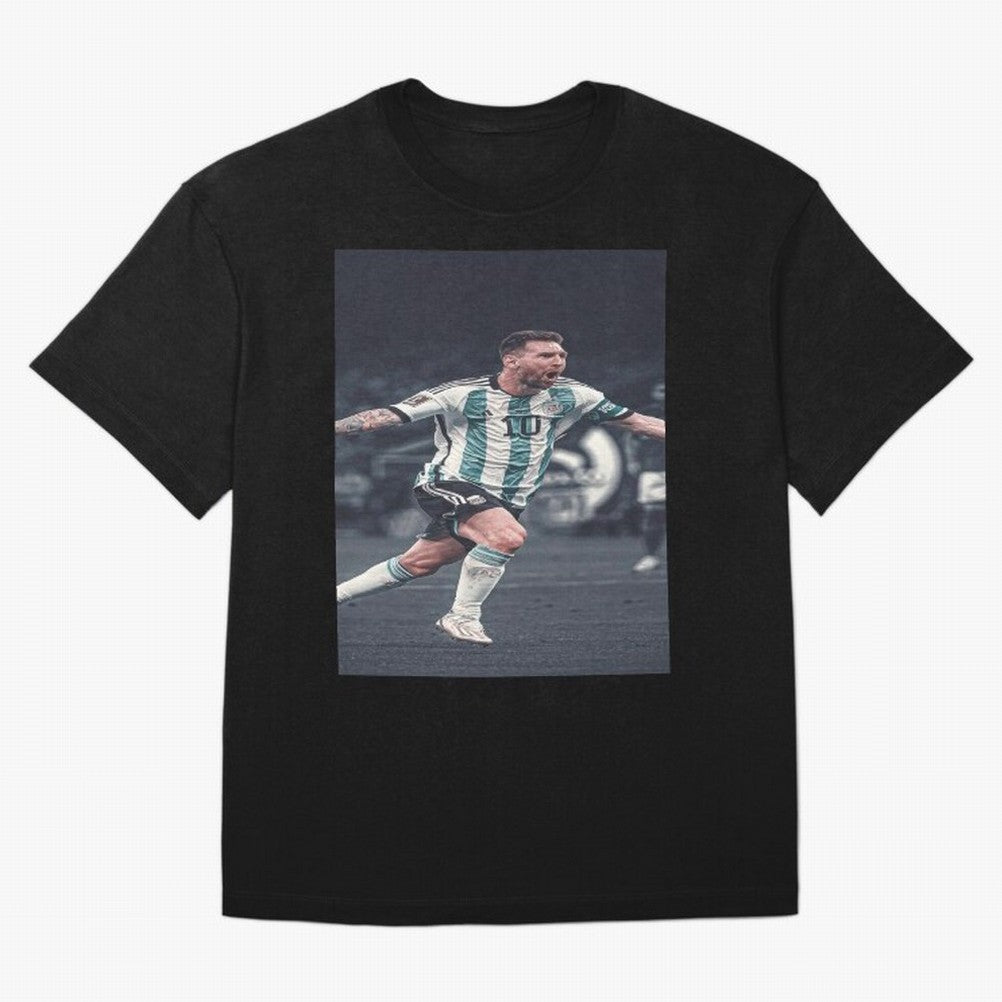 Lionel Messi Essential T-Shirt Follow the Final Road of the FIFA World Cup 2026 Group Stage Journey through Neymar Highlights, Brazil Pride, Soccer Culture, Superstar Moments, National Team Dreams and Competitive Fire; Ideal for Passionate Fans Who
